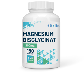Magnesium BISGLYCINAT 300mg 180 Capsules